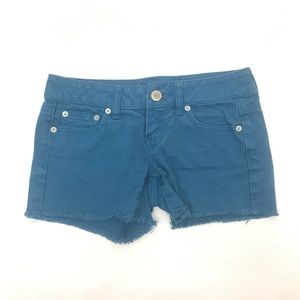American Eagle | Stretch Blue Shorts